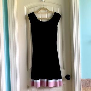 Eliza J Fit & Flair Knit Dress